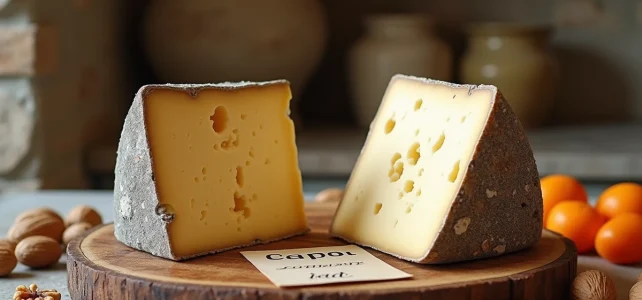 Différences entre le Cantal et le Comté : saveurs, origines et secrets à découvrir Différences entre le Cantal et le Comté : saveurs, origines et secrets à découvrir